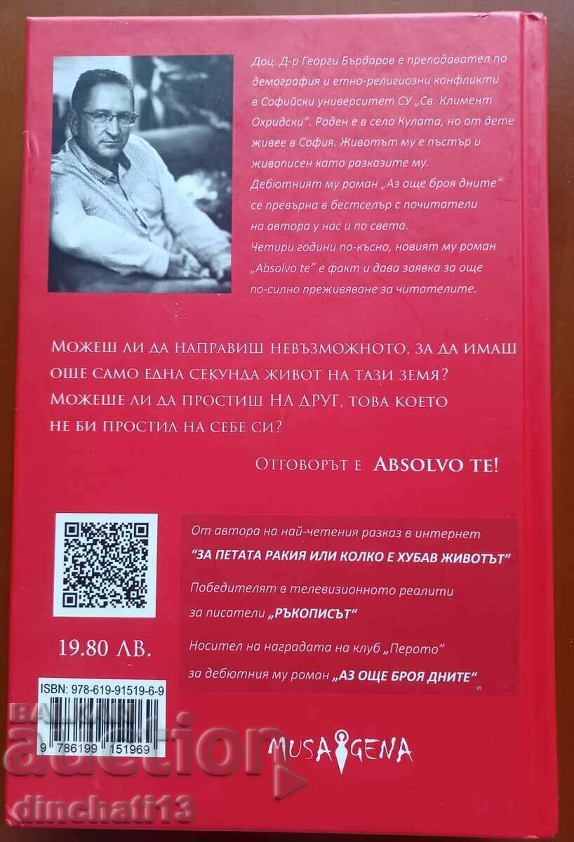 Absolvo te: Georgi Burdarov with price 14.00 BGN | € 7.16 Absolvo te: Georgi Burdarov with price 14.00 BGN | € 7.16