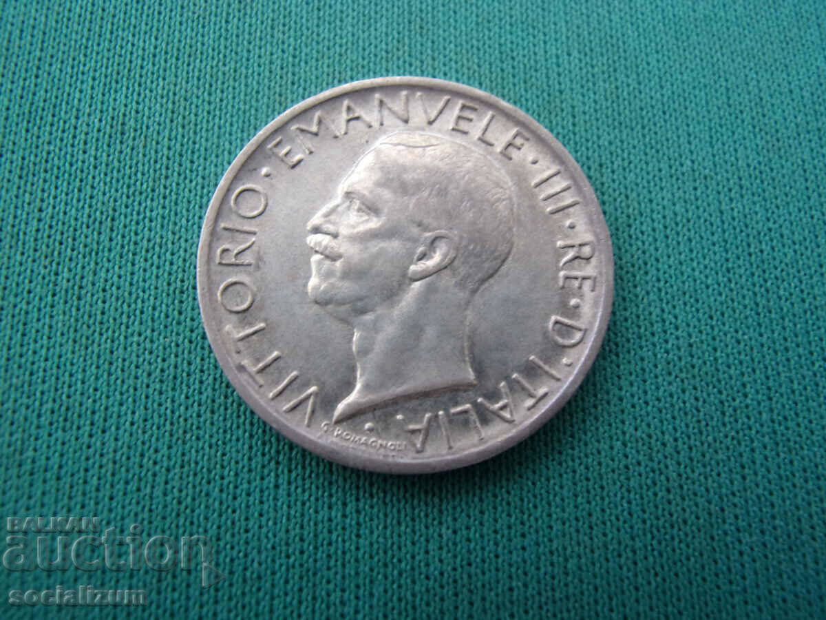 Italia 5 Lire 1927 UNC Rar cu preț € 7.67 | 15.00 BGN