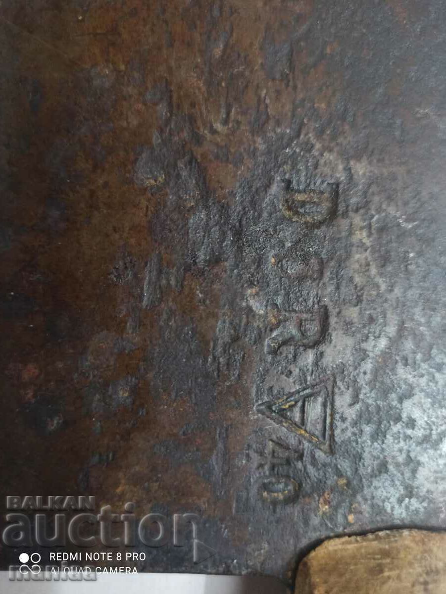 Auction Old large forged satyr with Auction Old large forged satyr with