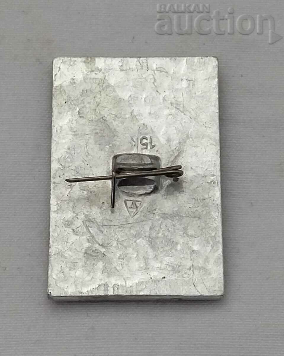 OLYMPICS MOSCOW 1980 GYMNASTICS USSR BADGE / with price 1.00 BGN | € 0.51