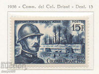 1956. Франция. Полковник Дриант, френски офицер и писател.
