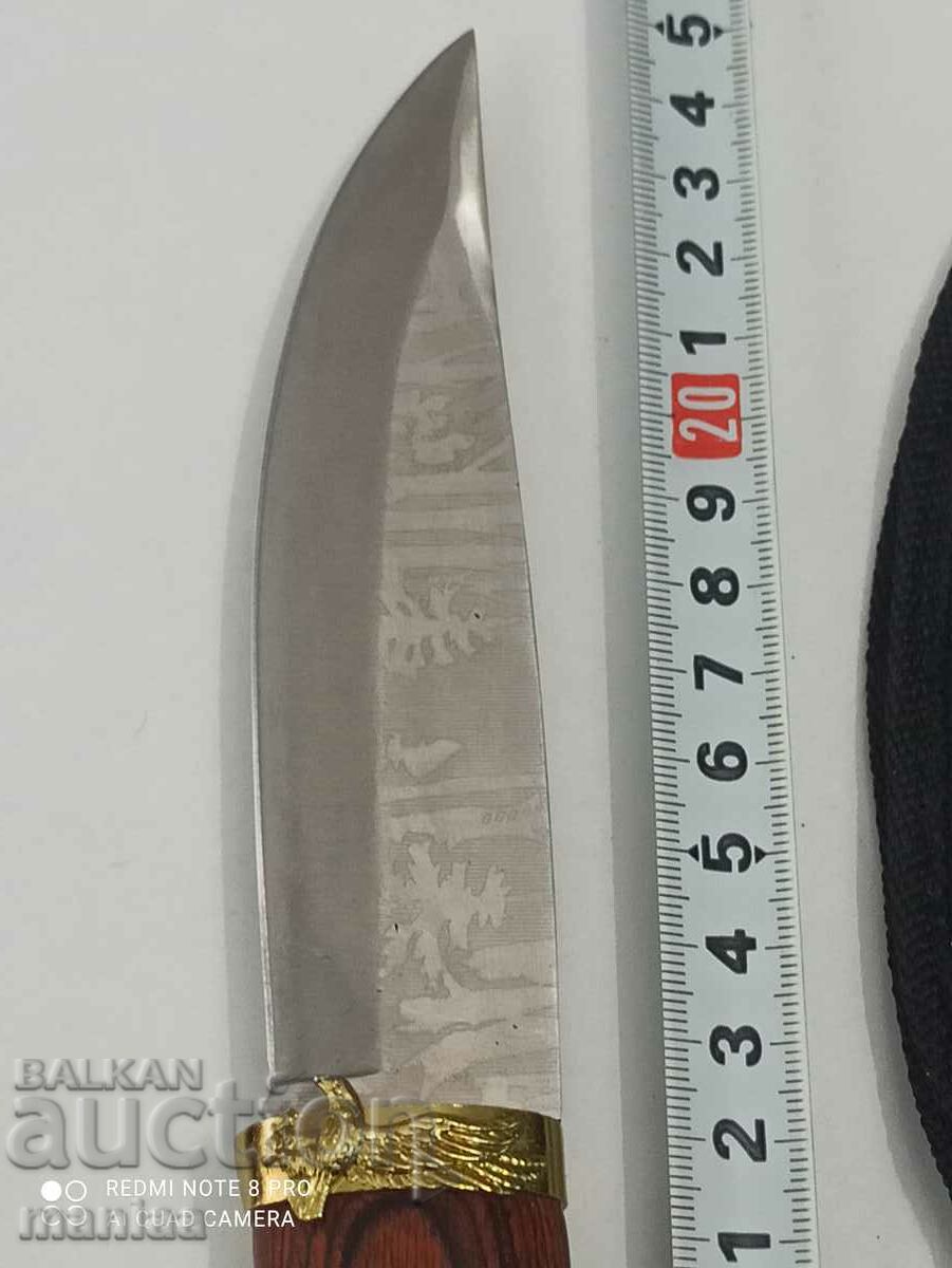 Fixed blade designer hunting knife with price 29.00 BGN | € 14.83 Fixed blade designer hunting knife with price 29.00 BGN | € 14.83