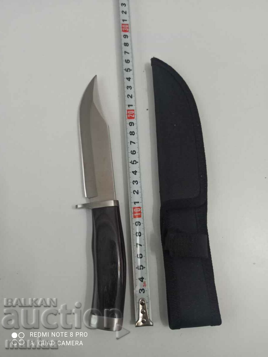 Κυνηγετικό μαχαίρι σχεδιαστής σταθερής λεπίδας