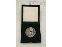 HRISTO BOTEV 125 YEARS OF IMMORTALITY PLAQUET MEDAL 2001 BOX