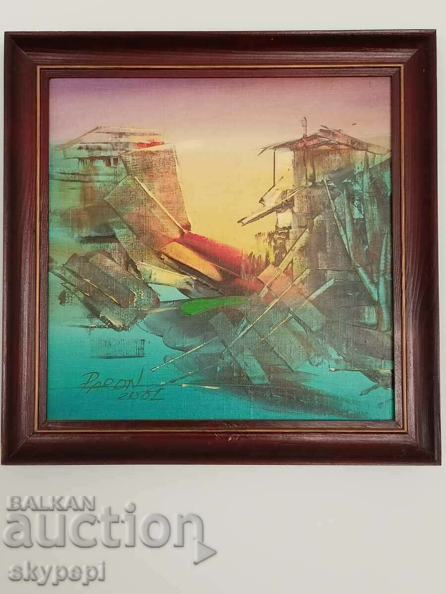 Painting by Papon ,,IMPRESSION,, with price 450.00 BGN | € 230.08 Painting by Papon ,,IMPRESSION,, with price 450.00 BGN | € 230.08