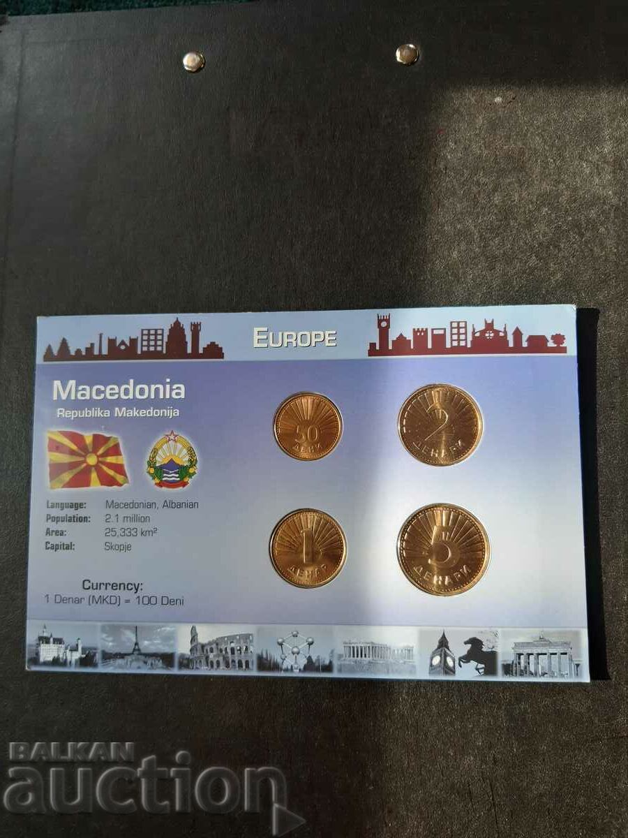 COINS SET-MACEDONIA