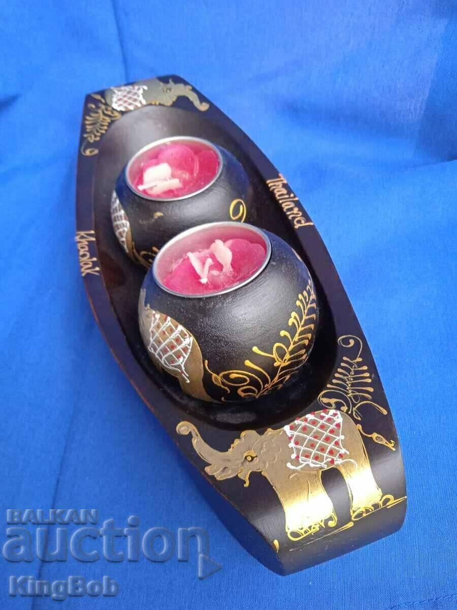 ΤΑΪΖΙΝΟ ΞΥΛΙΝΟ ΚΗΡΙΟ ΑΠΟ ΜΑΣΑΖ ΟΙΚΟΥ με τιμή 12.00 BGN | € 6.14