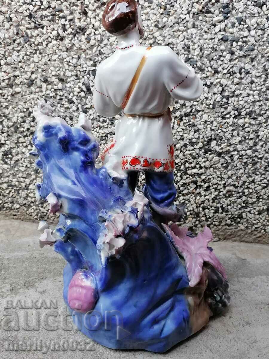 Porcelain figure 34cm Sadko statuette porcelain USSR with price 365.00 BGN | € 186.62 Porcelain figure 34cm Sadko statuette porcelain USSR with price 365.00 BGN | € 186.62