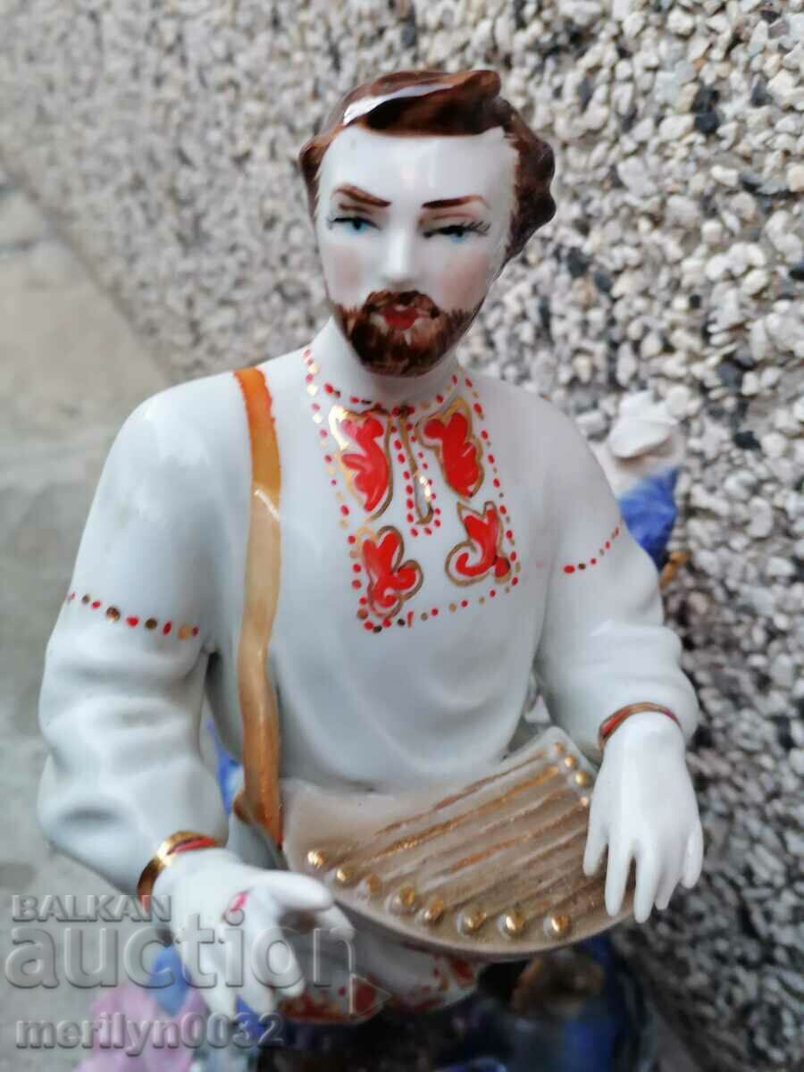 Auction Porcelain figure 34cm Sadko statuette porcelain USSR Auction Porcelain figure 34cm Sadko statuette porcelain USSR