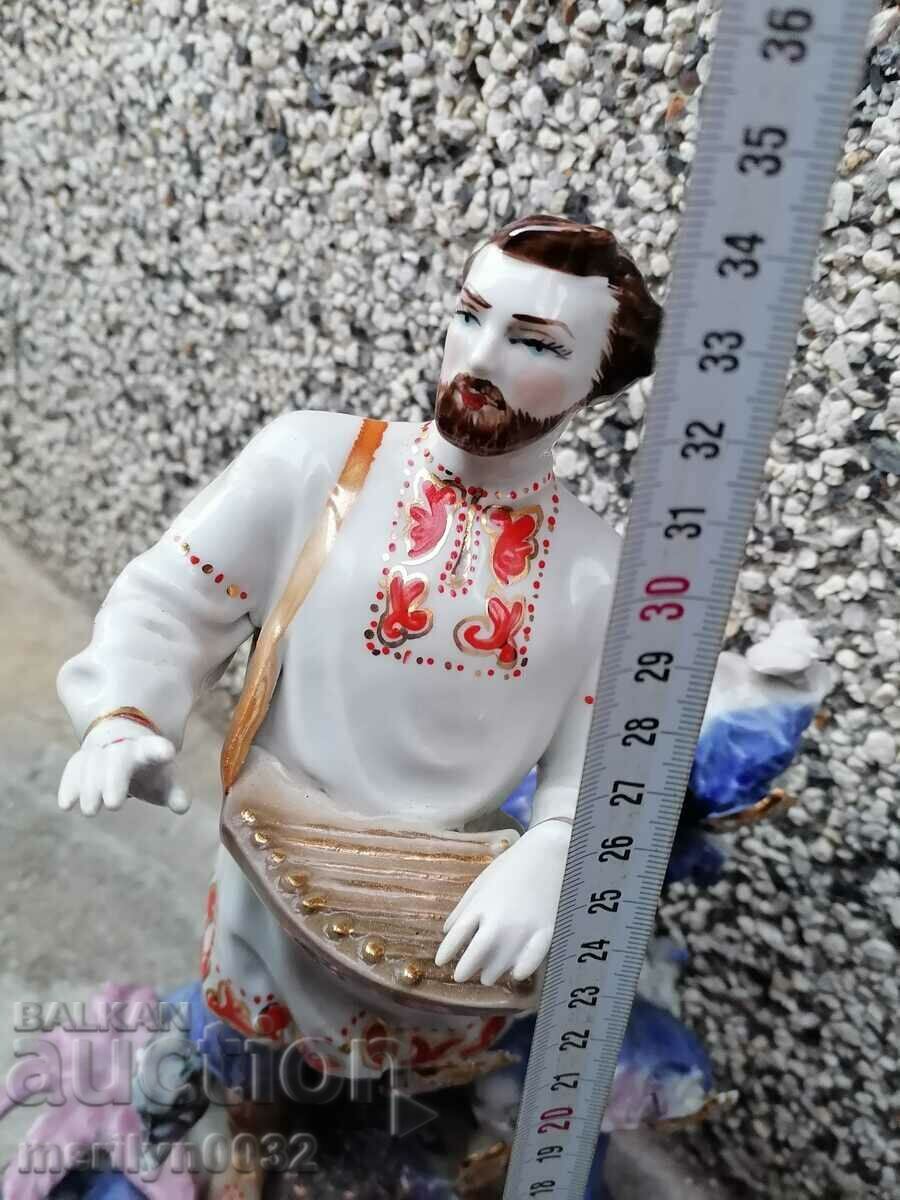 Porcelain figure 34cm Sadko statuette porcelain USSR - 5 Porcelain figure 34cm Sadko statuette porcelain USSR - 5