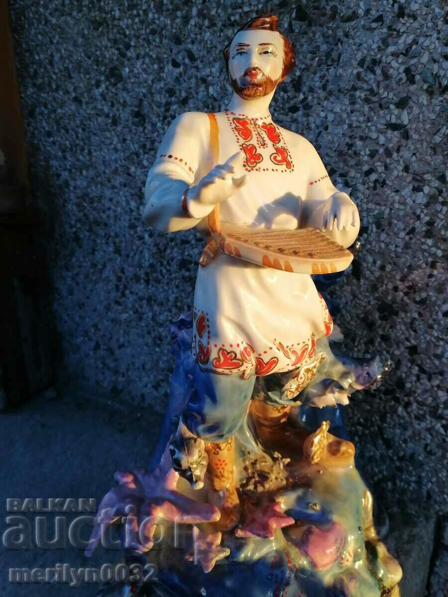 Porcelain figure 34cm Sadko statuette porcelain USSR - 7 Porcelain figure 34cm Sadko statuette porcelain USSR - 7