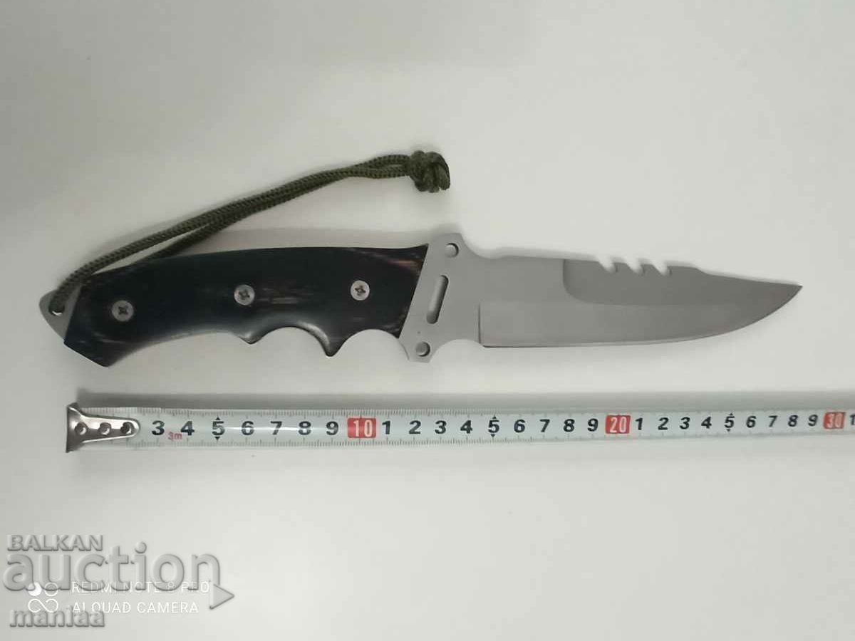 Auction Hunting knife with fixed blade Auction Hunting knife with fixed blade