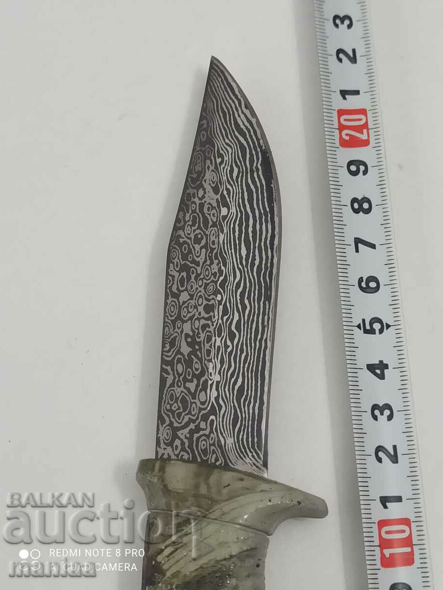 Hunting knife with fixed blade with price 29.00 BGN | € 14.83 Hunting knife with fixed blade with price 29.00 BGN | € 14.83