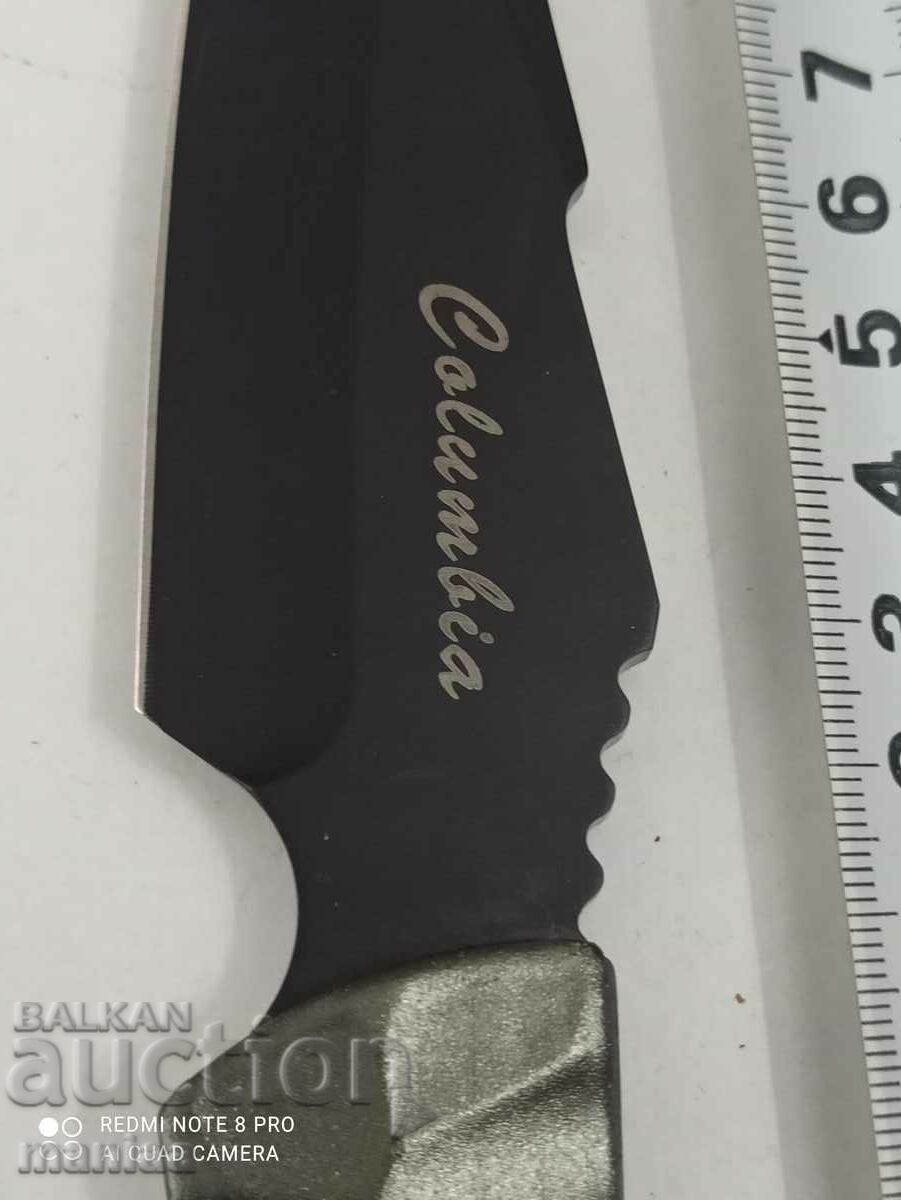 Hunting knife with fixed blade with price 29.00 BGN | € 14.83 Hunting knife with fixed blade with price 29.00 BGN | € 14.83