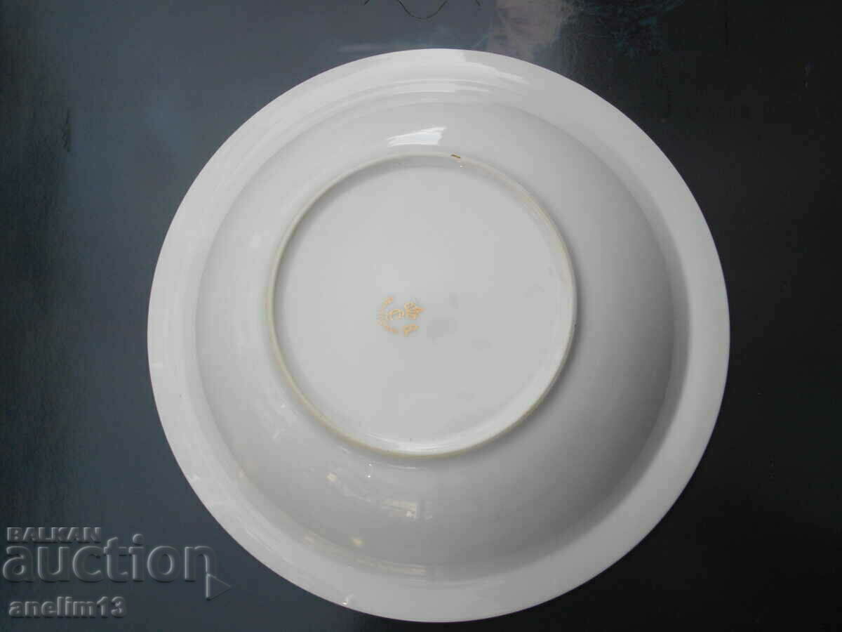 OLD FRUIT PLATE FRUCTIERA CZECHOSLOVAKIA - 5 OLD FRUIT PLATE FRUCTIERA CZECHOSLOVAKIA - 5