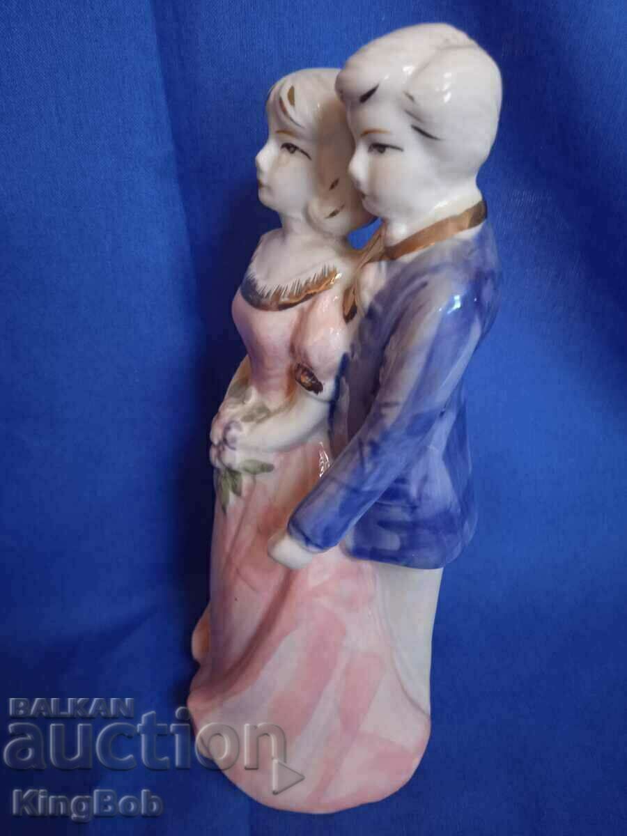 FIGURINE DE PORCELAN DE EPOCA "NUNTA" - 5