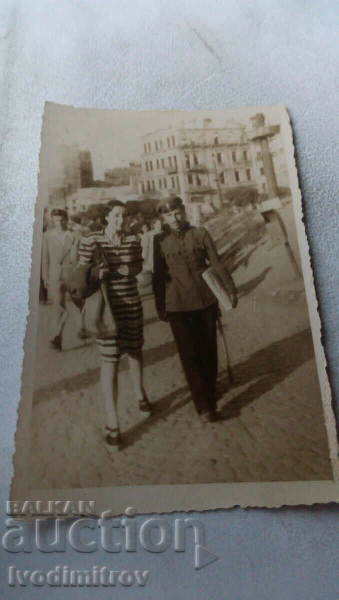 Photo of Sofia Officer and young woman on a walk