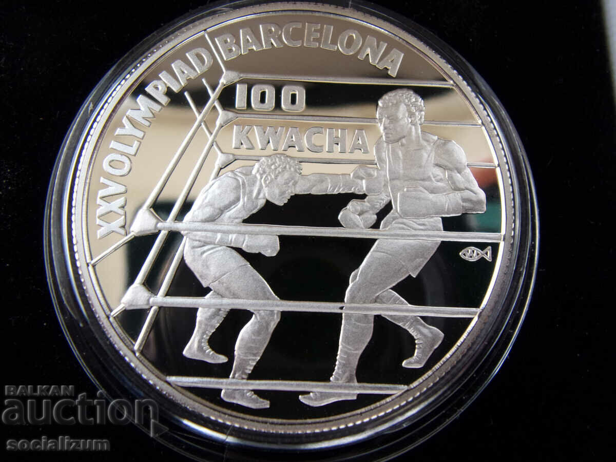 Zambia 100 Kwacha 1992 UNC PROOF Rar cu preț € 43.46 | 85.00 BGN