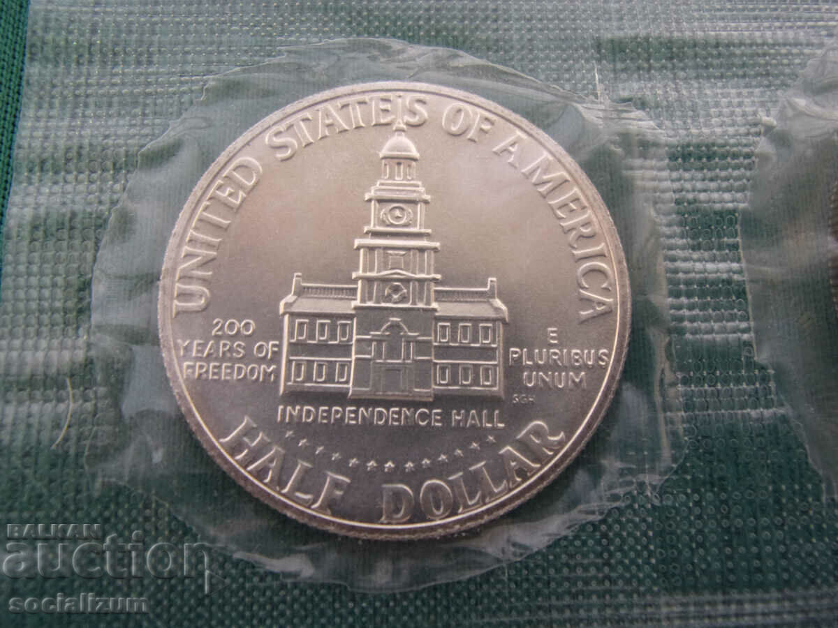 Licitație Set de argint SUA 1976 UNC Rare Licitație Set de argint SUA 1976 UNC Rare