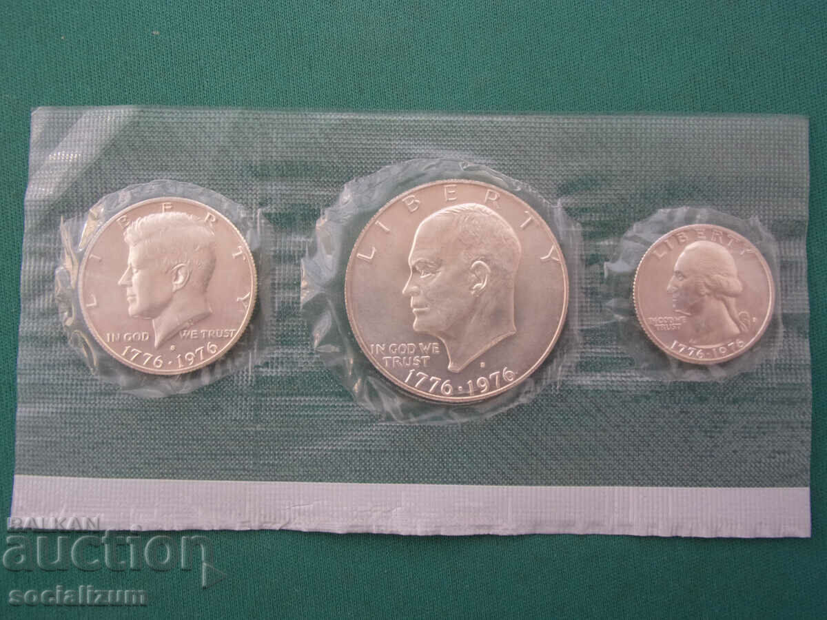 Set de argint SUA 1976 UNC Rare - 6 Set de argint SUA 1976 UNC Rare - 6