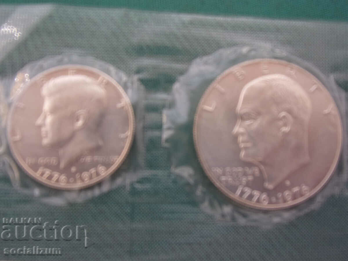 Set de argint SUA 1976 UNC Rare - 7 Set de argint SUA 1976 UNC Rare - 7
