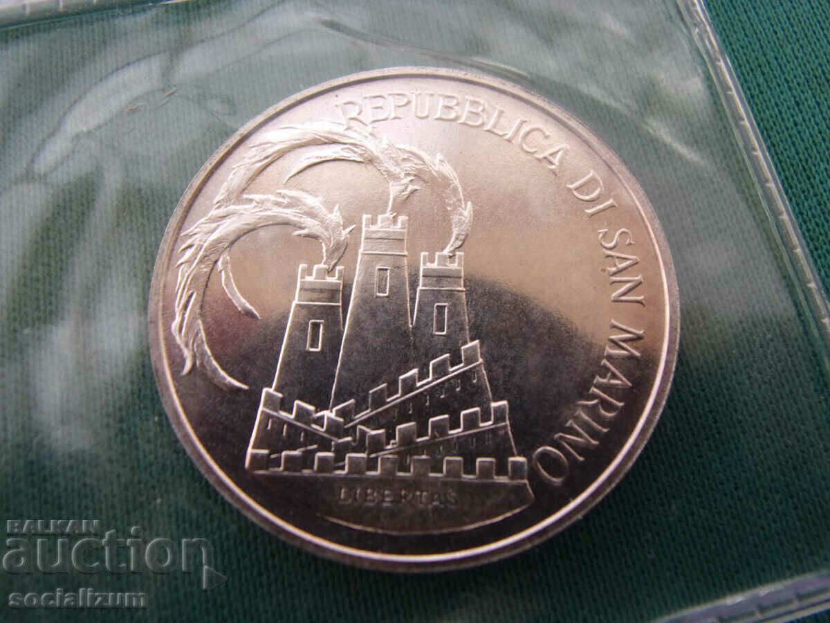 Сан Марино  Сребърен Сет  1984  UNC  Rare - 6