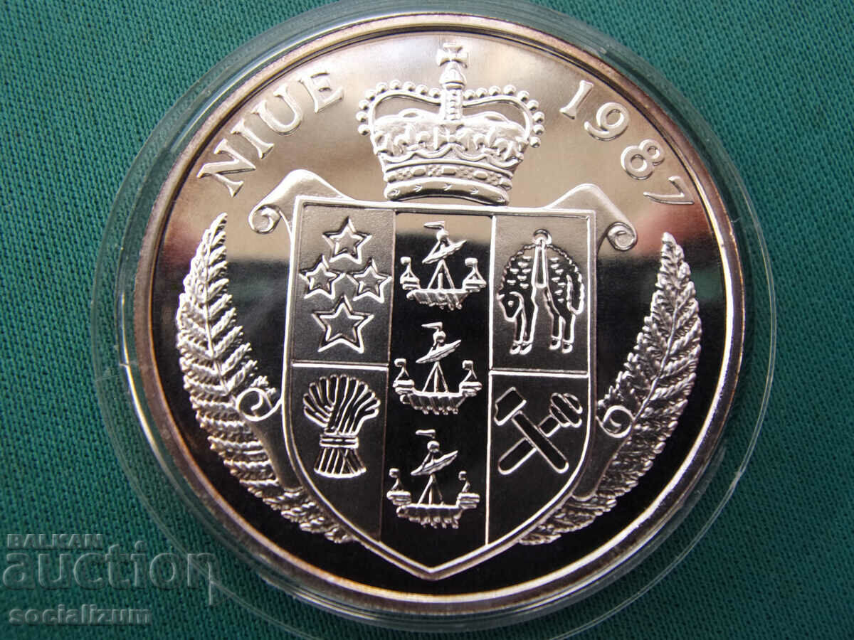 Остров Нюе  50  Долара  1987  UNC  Rare с цена € 58.80 | 115.00 лв.