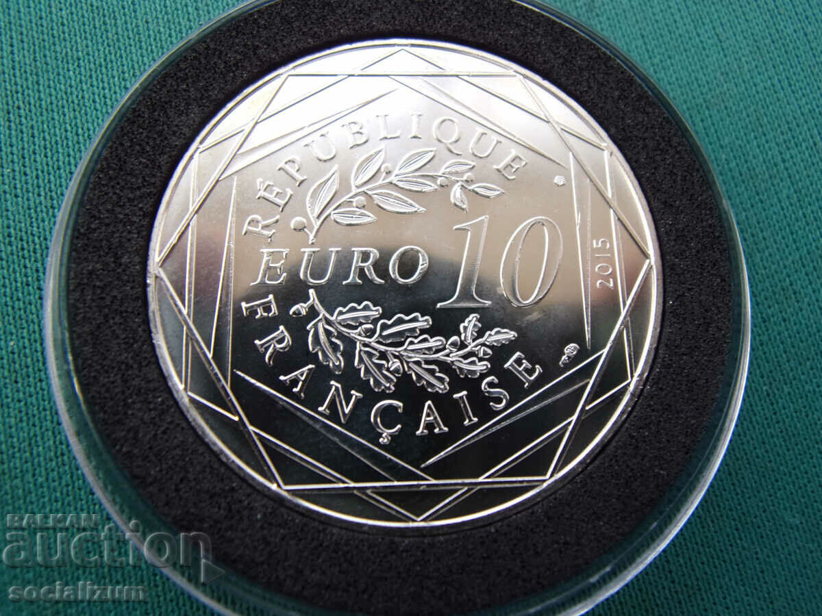 Γαλλία 10 Euro 2015 UNC ΑΠΟΔΕΙΞΗ Σπάνιο με τιμή € 38.35 | 75.01 BGN