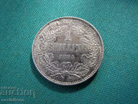 Z.A.R. South Africa 1 Shilling 1894 Rare
