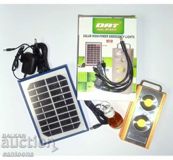 AT-620T Solar Home Lighting System