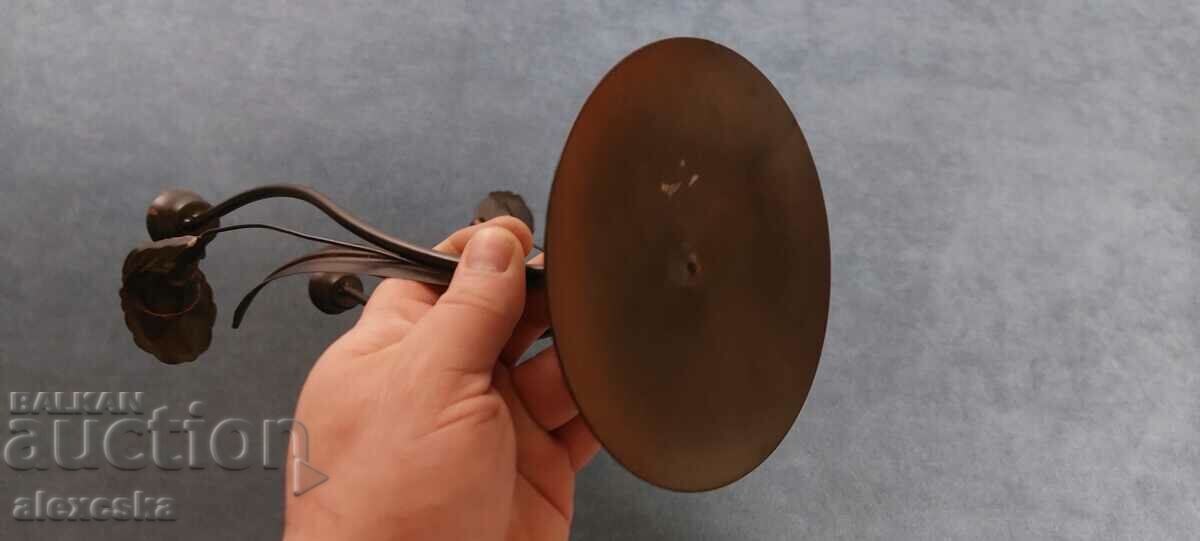 An old metal candleholder - 5 An old metal candleholder - 5