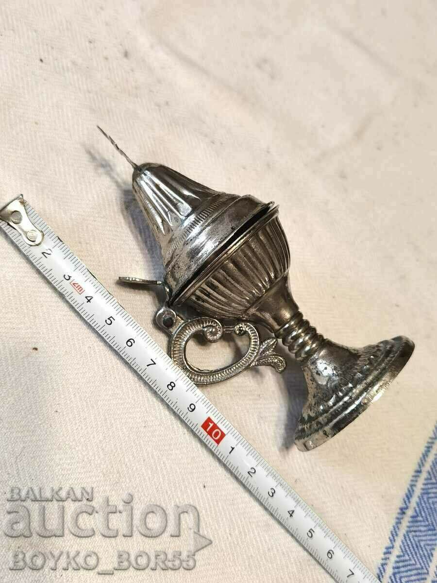 Delivery of Original Antique Bronze Table Royal Chandelier