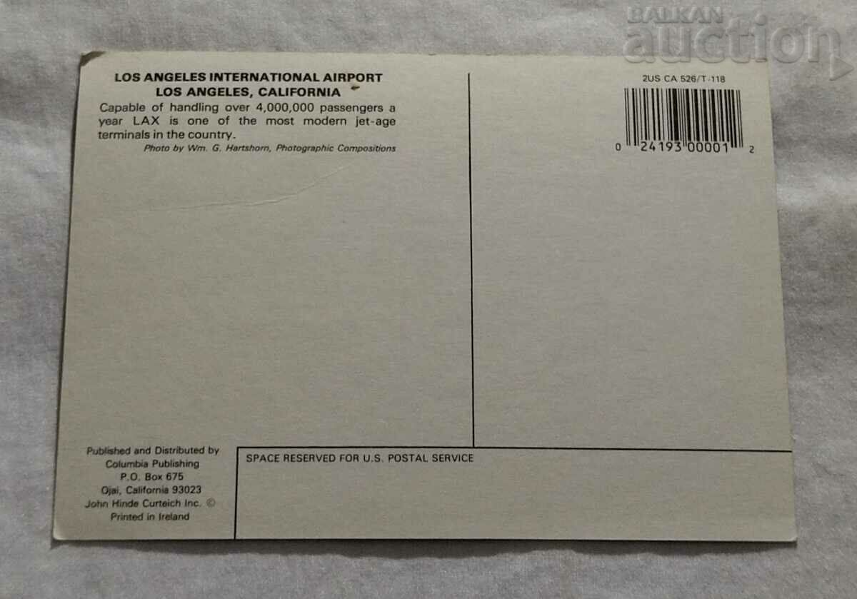 LOS ANGELES INTERNATIONAL AIRPORT USA P.K. with price 2.00 BGN | € 1.02