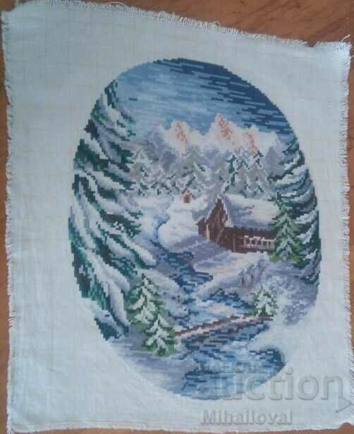 Magical winter tapestry
