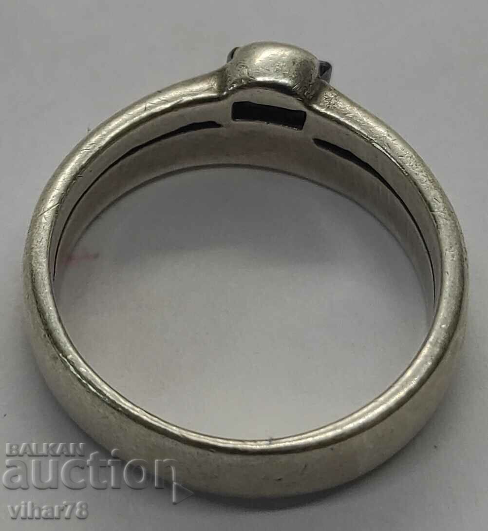 silver ring - 5 silver ring - 5