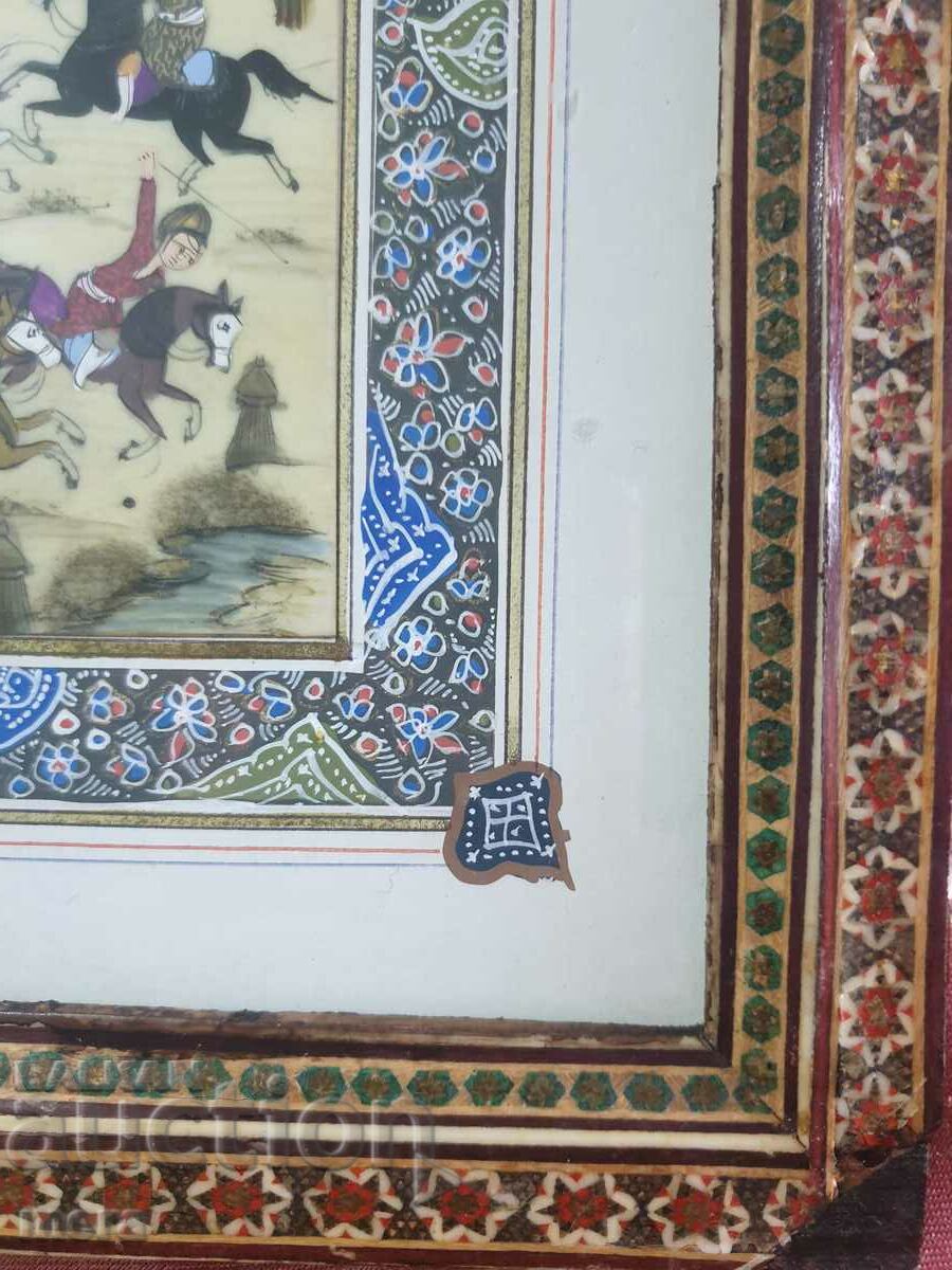 Delivery of Miniature battle scene