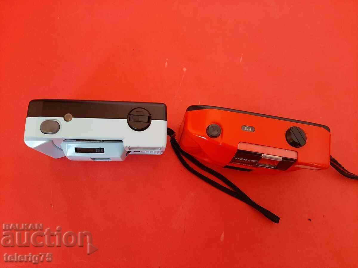 Auction Old Retro Tape Cameras from the recent past-2 pcs Auction Old Retro Tape Cameras from the recent past-2 pcs