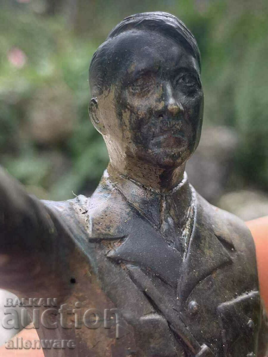 Paperweight statuette of A. Hitler with price 330.00 BGN | € 168.73