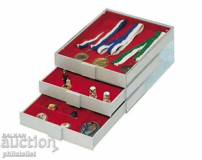 LINDNER - Jewelery box in various variants 220x280x29mm