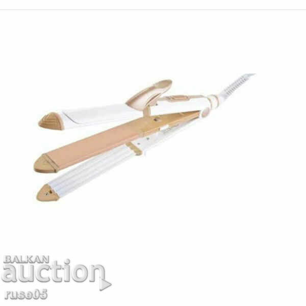 Licitație Presa de par 3 in 1 "Muhler HS-373" alb noua