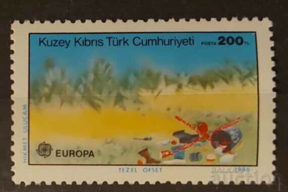Турски Кипър 1986 Европа CEPT MNH