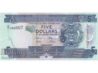 5 dollars 2018, Solomon Islands