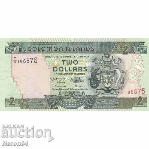 2 δολάρια 1997, Νήσοι Σολομώντος