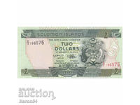 2 dollars 1997, Solomon Islands
