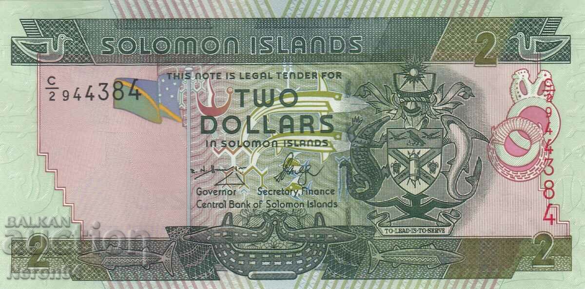2 dollars 2004, Solomon Islands