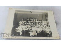 Photo 5th grade students in sewing class, 1939