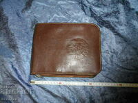 old leather case "1300 BULGARIA"
