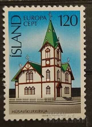 Iceland 1978 Europe CEPT Buildings MNH