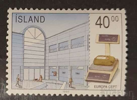 Iceland 1990 Europe CEPT Buildings MNH