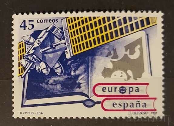 Испания 1991 Европа CEPT Космос MNH